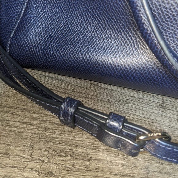 Coach | Margot Midnight Crossgrain Leather Small Convertible Carryall Satchel - Picture 9 of 12